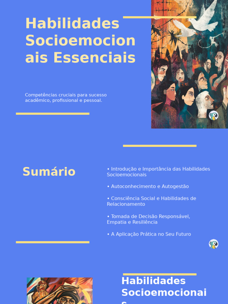 Habilidades Socioemocionais para o Sucesso | PDF | Resiliência ...