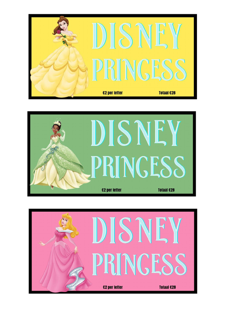 Disney Princess 1 | PDF