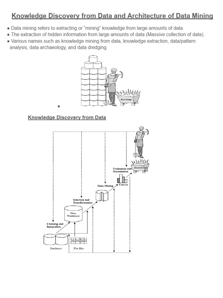 Data Mining System Architecture Overview | PDF | Data | Data Mining