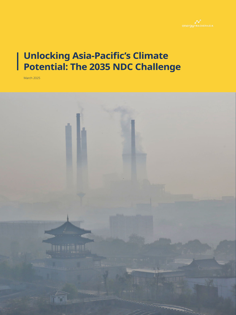 Asia-Pacific's 2035 Climate NDC Insights | PDF | Climate Change ...
