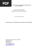 Tax Evasion, Tax Avoidance and Tax Expenditures in Developing Countries