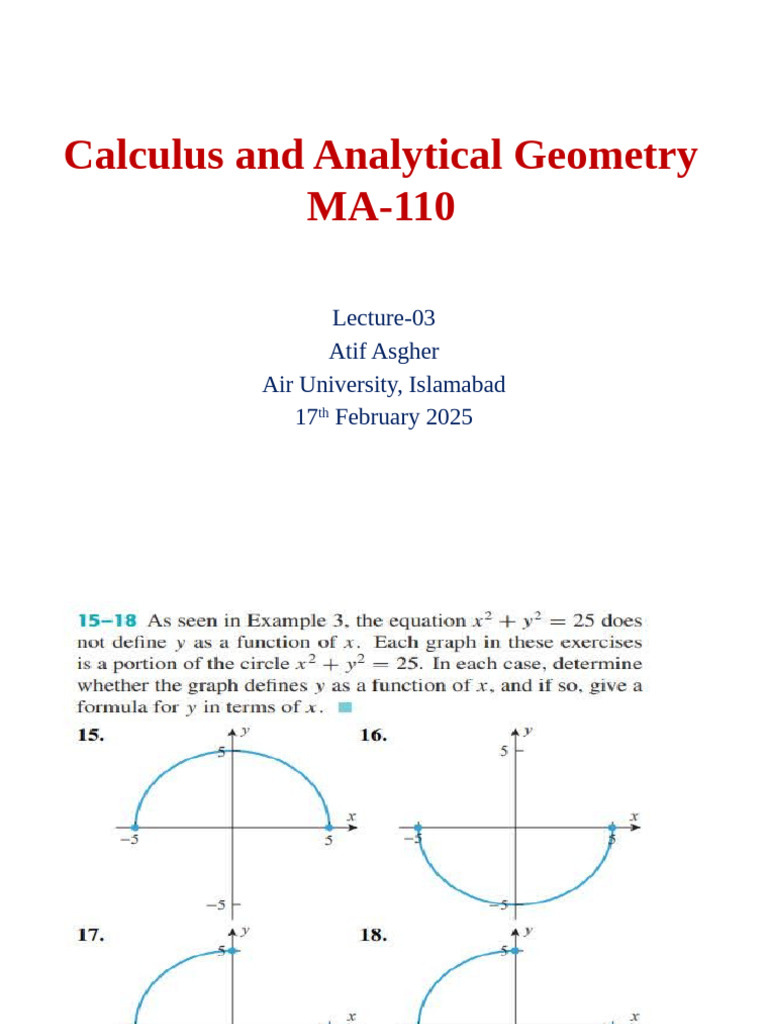 Lecture 03 | PDF