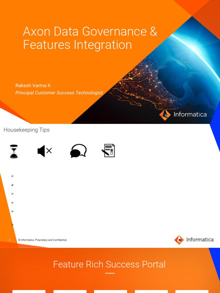 Axon Data Governance Webinar Overview | PDF | Data Quality | Metadata
