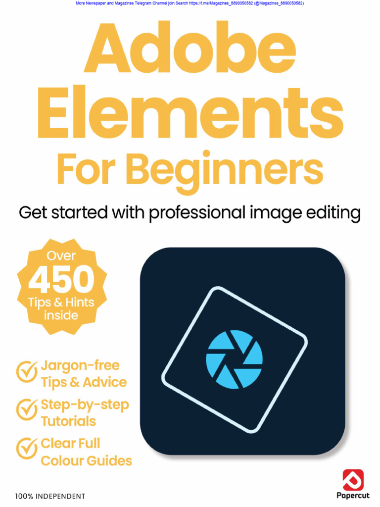 Adobe Elements For Beginners - Summer 2025 (P) | PDF