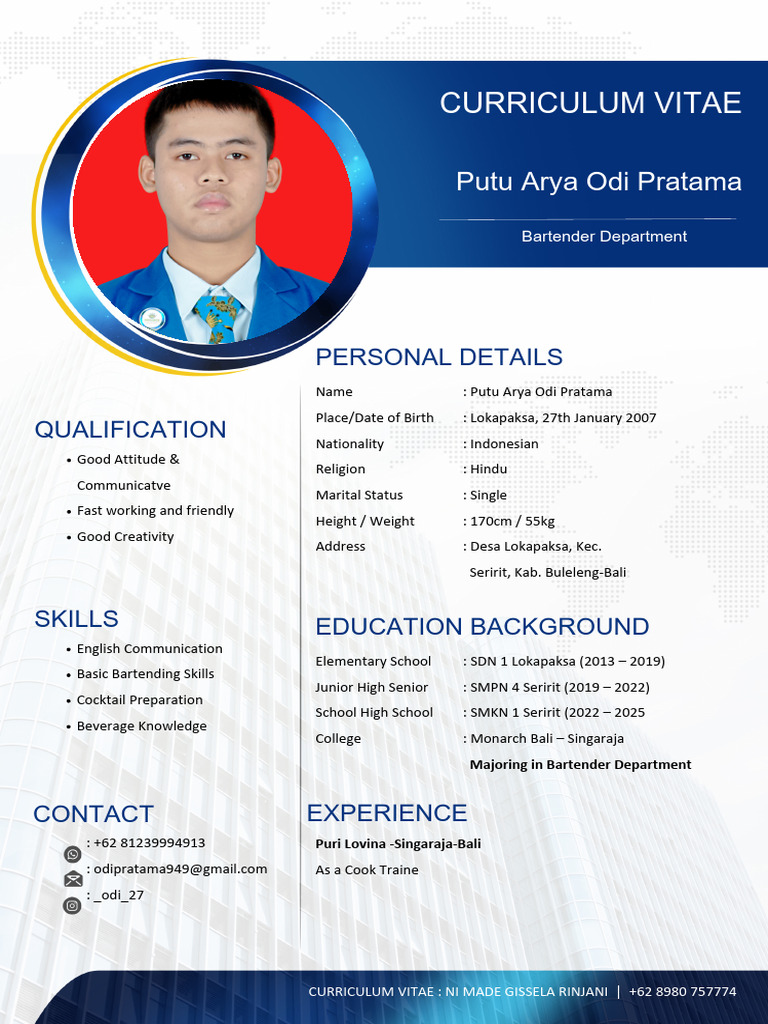 New Standar CV MONARCH PDF | PDF