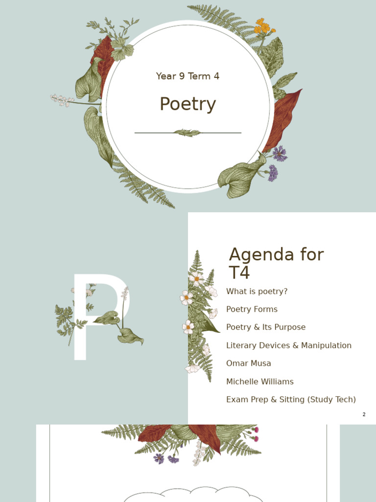 Poetry | PDF | Poetry | Subject (Grammar)