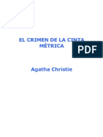 Agatha Christie - El Crimen de La Cinta Metrica