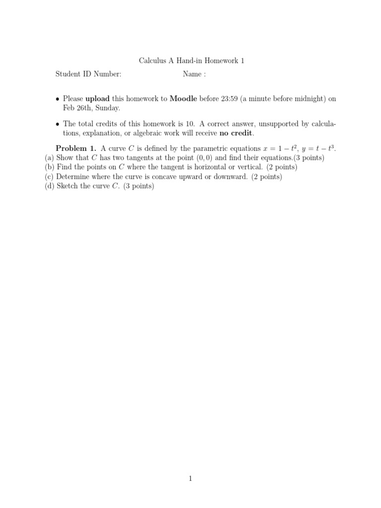 HW 1 | PDF