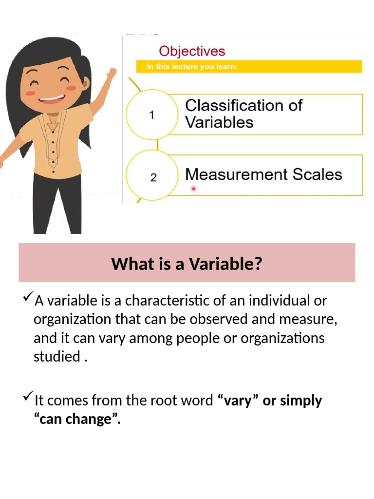 Understanding Variables and Measurement | PDF | Level Of Measurement ...
