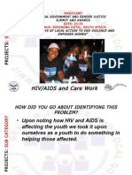 Malungisa Masuku, Swaziland, HIV/AIDS and Care Work - Summit 2012