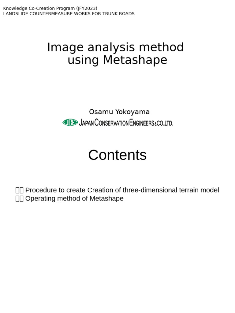 3D Terrain Modeling with Metashape | PDF | Graphics Processing Unit