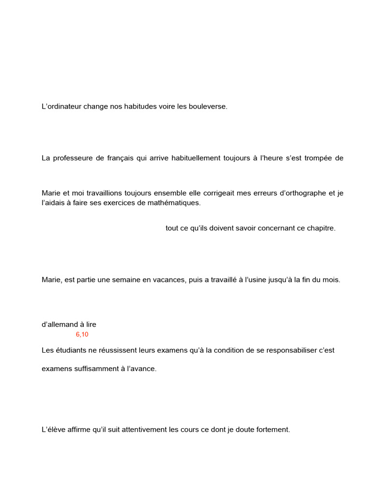 1. Exercices | PDF