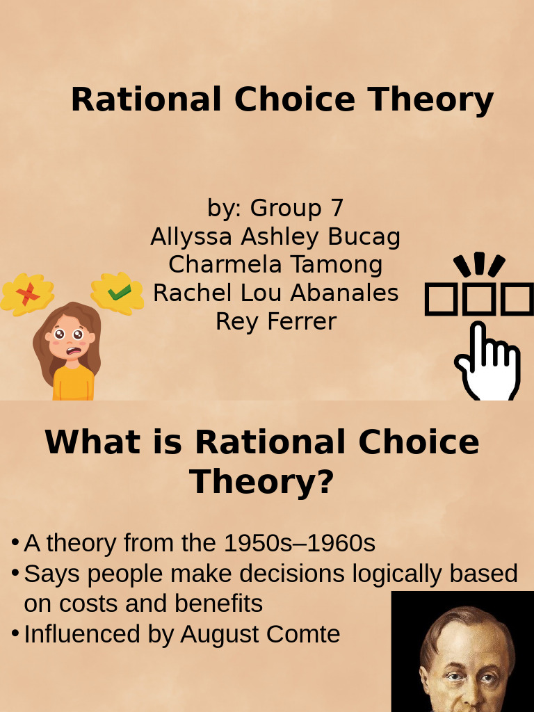 Understanding Rational Choice Theory | PDF