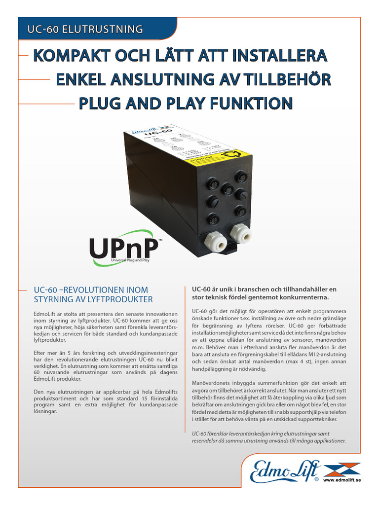 Uc 60 SV | PDF