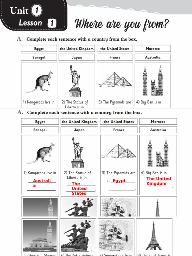 Spotlight 1 Activity Book Overview | PDF