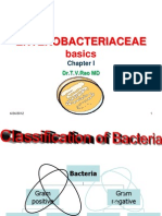 ENTEROBACTERIACEAE Basics