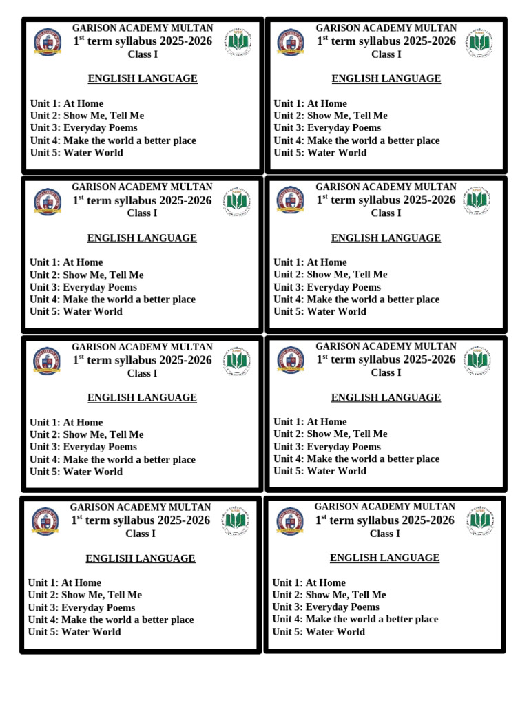 1st Term Tags Eng Lang | PDF