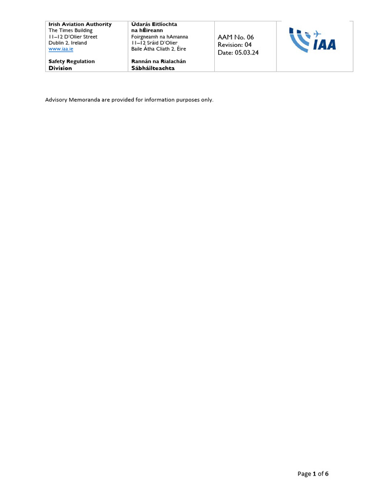 Flight Permits for Annex I Aircraft | PDF | Aircraft | Aerospace ...