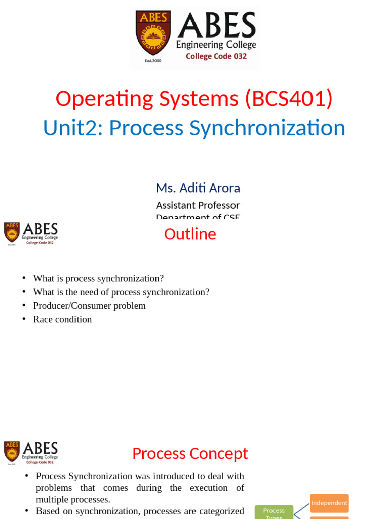 Process Synchronization in Operating Systems | PDF | Operating System ...