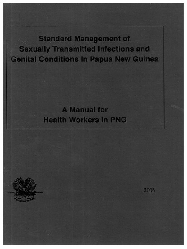 PNG Standard Treatment Manual For Sexually Transmitted Infections and ...