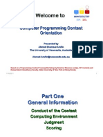 71770061 ACM ICPC Programming Contest Orientation