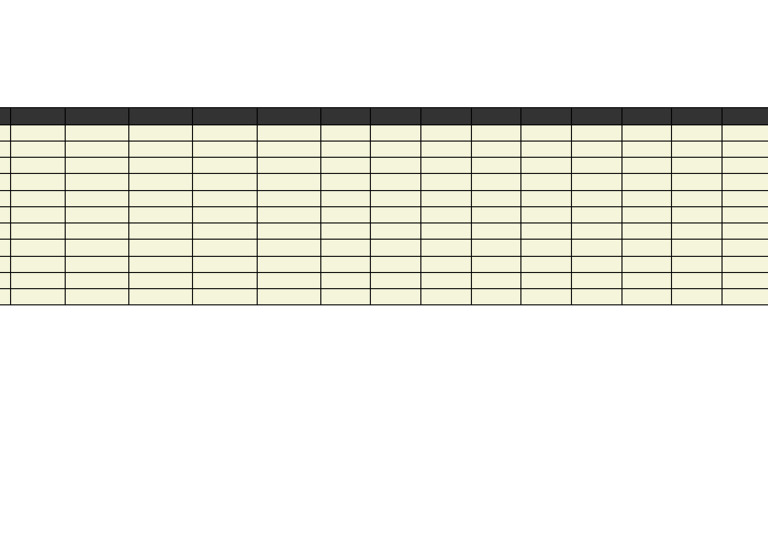 Tabla Aleman A4 Horizontal | PDF