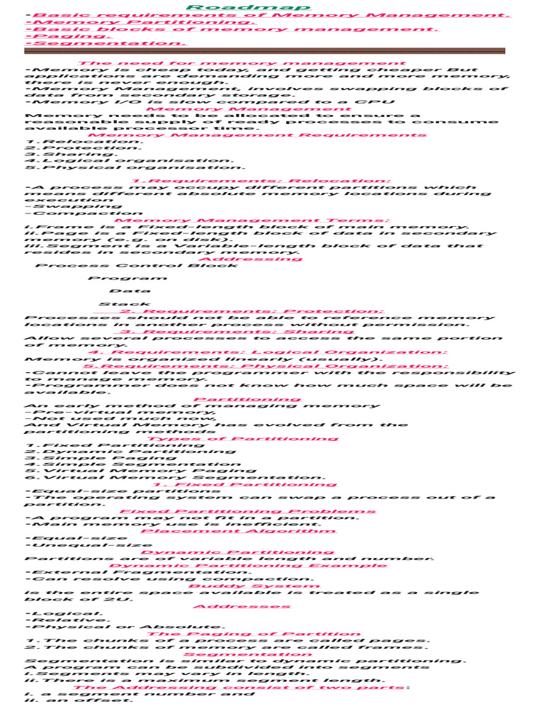 CSC 205 Chp8 PDF Note Summary | PDF | Computer Data Storage | Computer ...