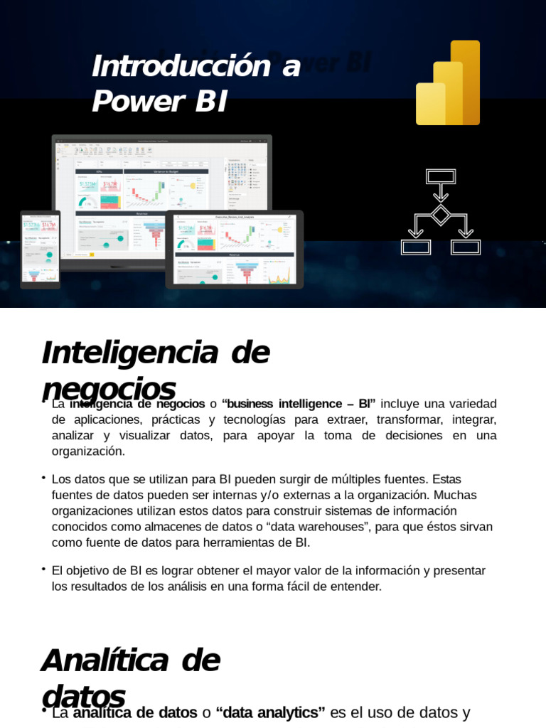 Introduccion Power BI | PDF | Inteligencia de negocios | Datos