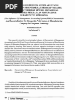 Download 7SOLECHANpengaruh Karakteristik Sistem Akuntansi Manajemen Dan Desentralisasi Sebagai Variabel Moderating Terhadap Kinerja Manajerial by Andi La Beneamata SN90991085 doc pdf