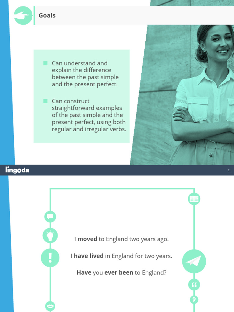 Past Simple vs. Present Perfect Guide | PDF | Semantics | Linguistic ...