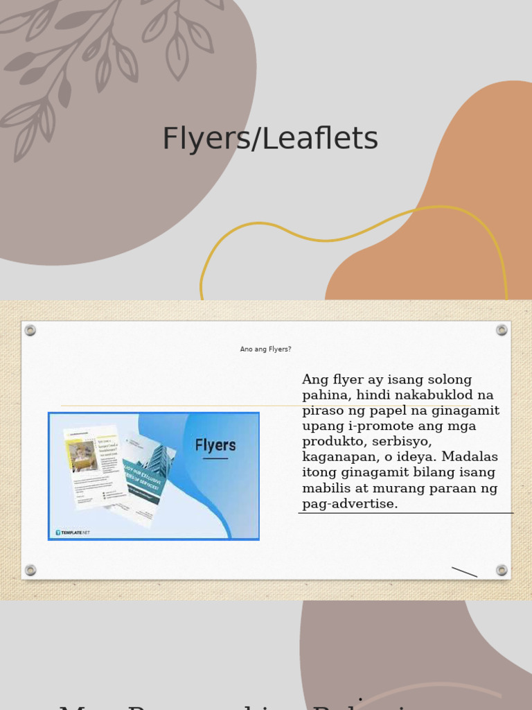Flyers | PDF