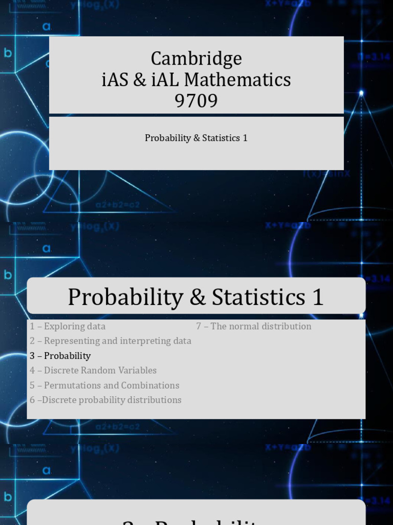 Understanding Probability Basics | PDF | Statistics | Risk