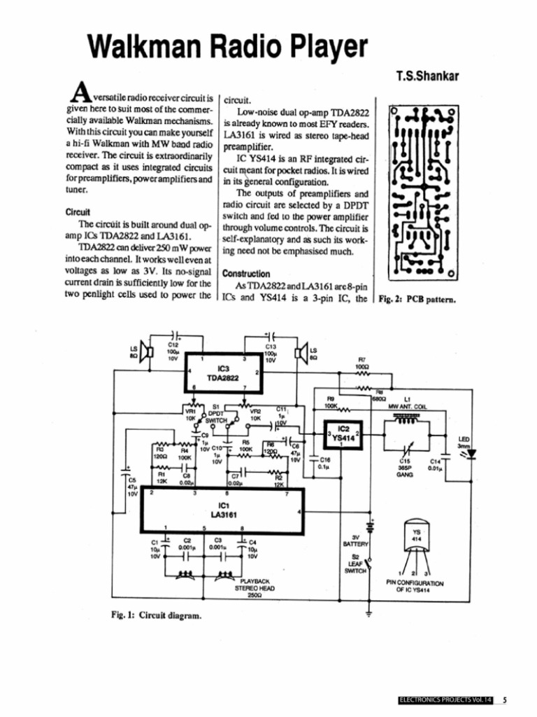 Walkman Radio Player | PDF