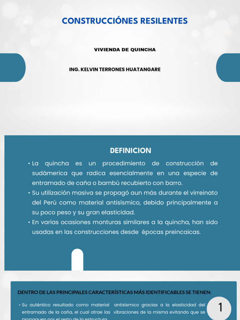 Construcción Resiliente: Quincha Tradicional | PDF | edificio ...
