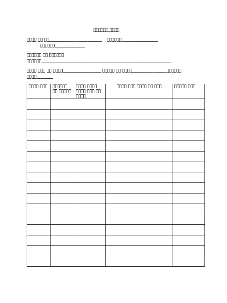 Index Form | PDF
