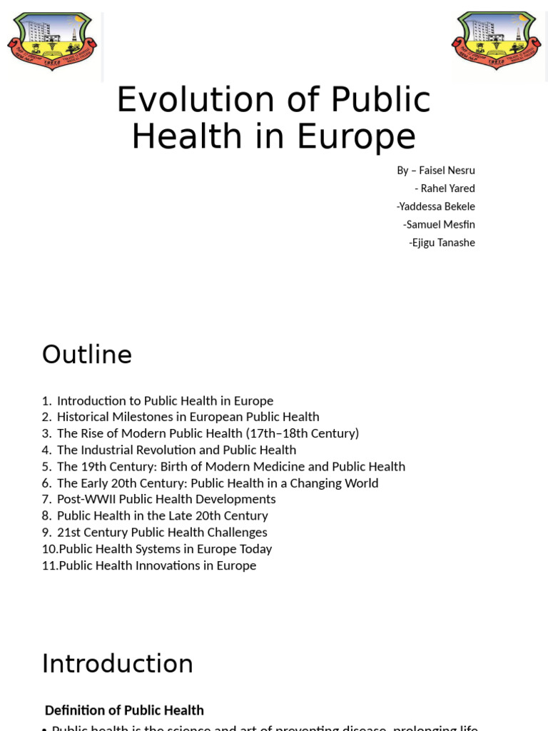 Evolution of Public Health in Europe | PDF | Public Health | Global Health