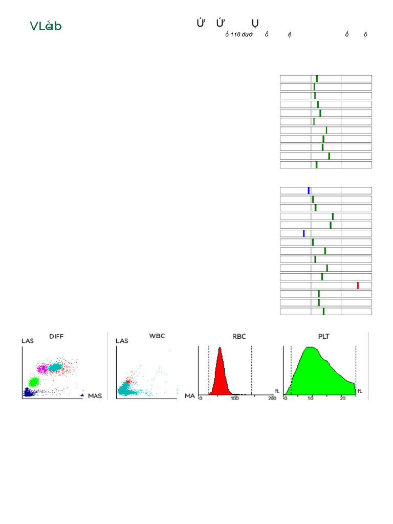 Pig Blood Test Results Report | PDF
