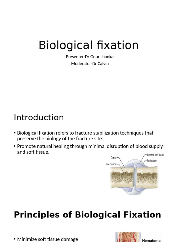 Principles of Biological Fixation Techniques | PDF | Bone ...