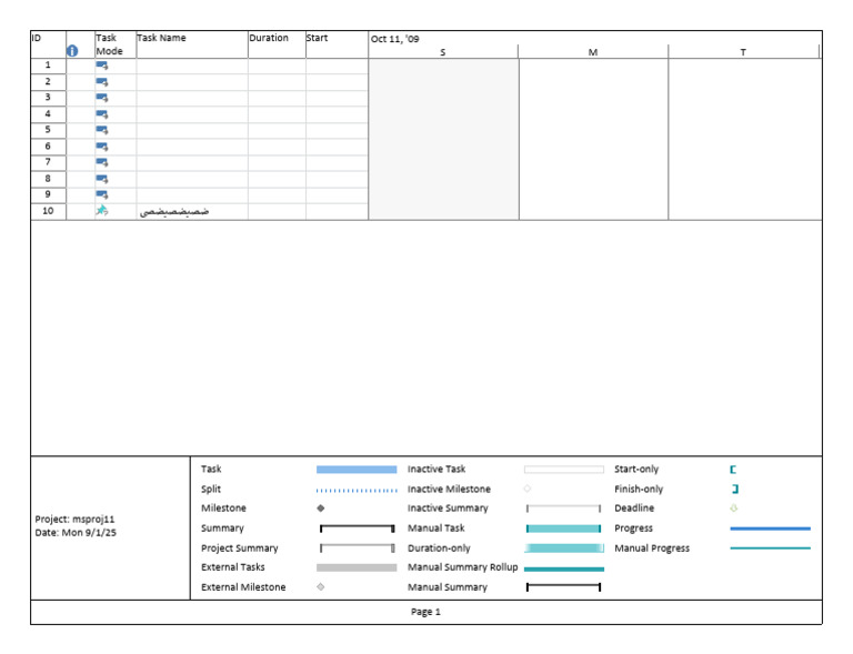 New Microsoft Project Document | PDF