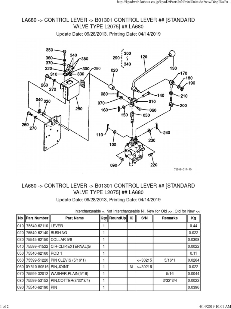 LA680 Lever | PDF | Washer (Hardware) | Nut (Hardware)