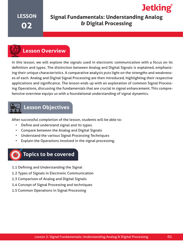 Five Properties of Digital Signals | PDF | Digital Signal Processing ...