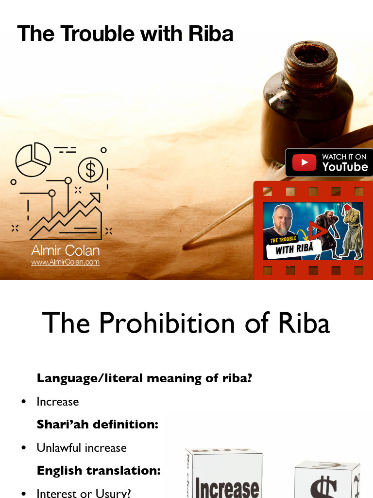 Understanding Riba: Its Definition and Prohibition | PDF | Islamic ...