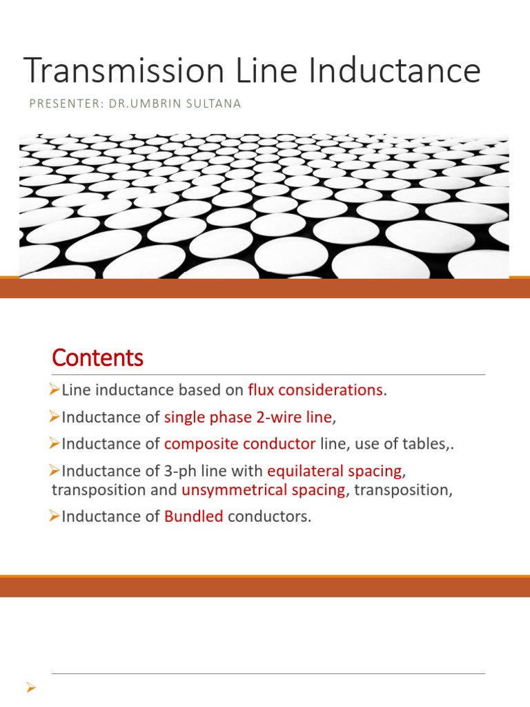 Inductance of Transmission Line | PDF | Inductor | Inductance