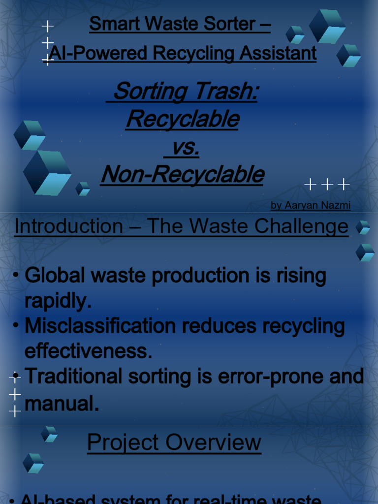 AI Trash Sorting System Overview | PDF | Recycling | Waste