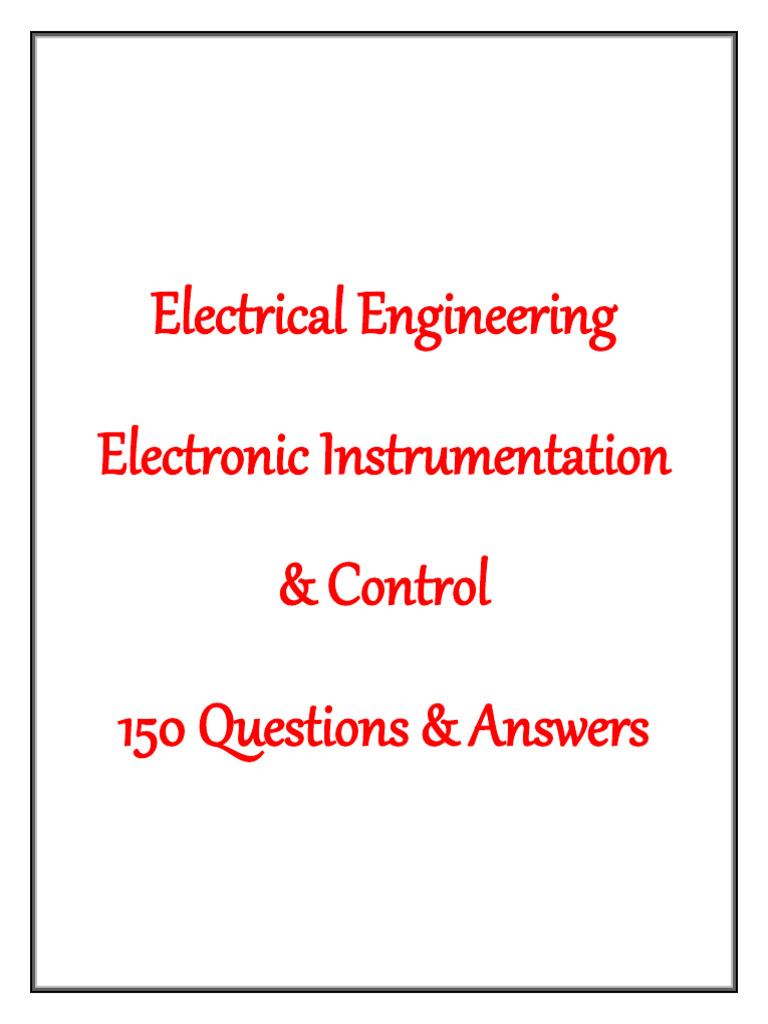 150 Instrumentation Engineering Q&A | PDF | Valve | Calibration