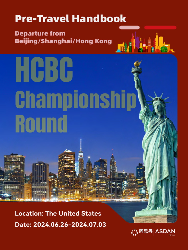 Pre-Travel Guide for HCBC 2024 | PDF | Mainland China | Travel Visa