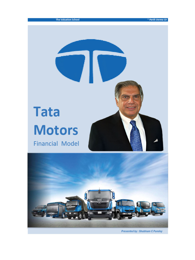 Tata Motors Financial Model Analysis | PDF | Cost Of Capital ...