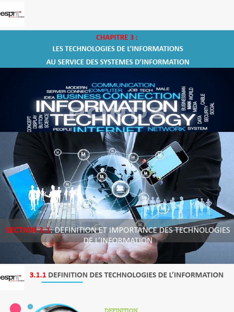 Technologies de l'Information et Systèmes d'Information | PDF | Cloud ...