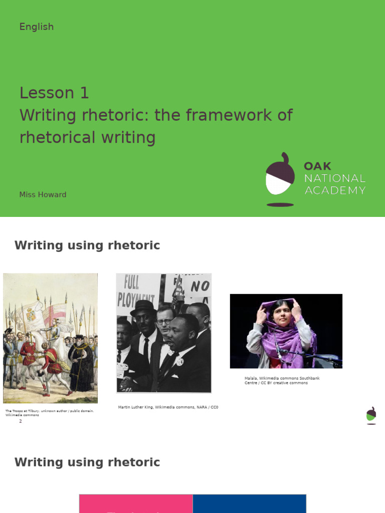 Rhetorical Writing Framework Explained | PDF | Persuasion | Human ...