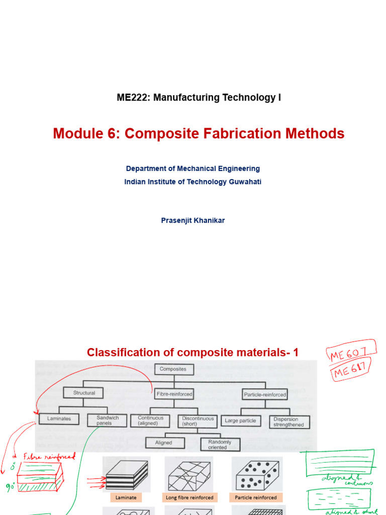 Composite Fabrication Methods Overview | PDF | Composite Material ...